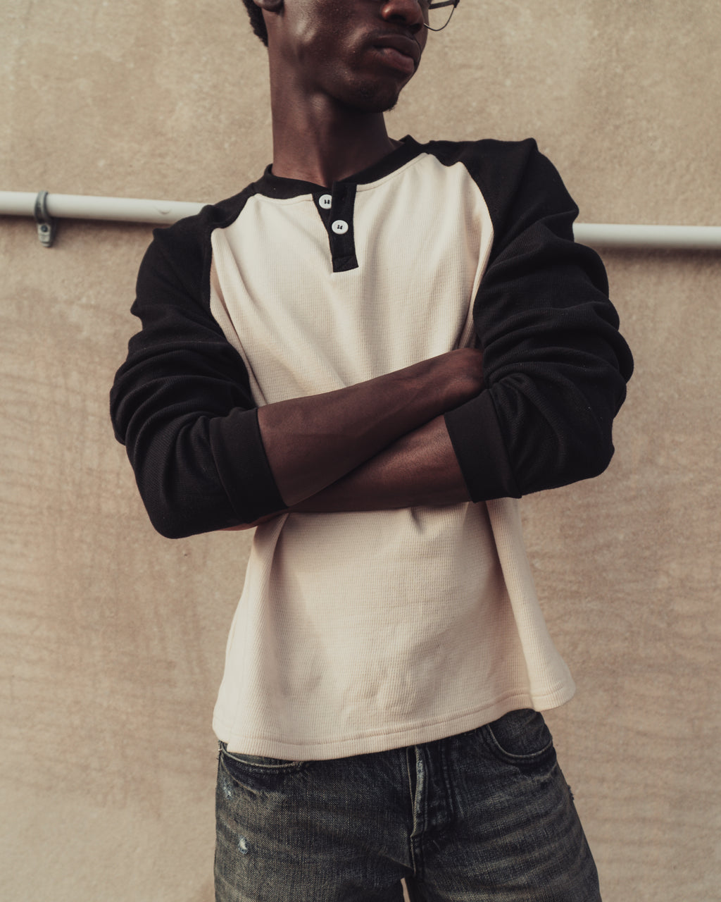 RAGLAN HENLEY THERMAL